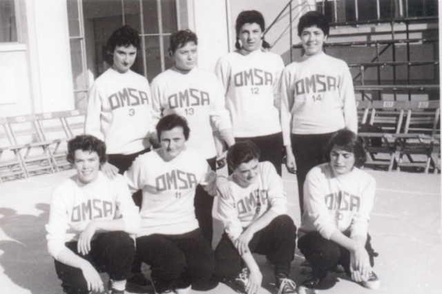 Omsa Faenza terza classificata nel 1957